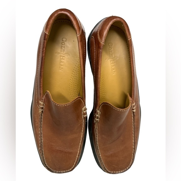 Cole‎ Haan Nike Air Loafers Size 9 1/2M. Brown